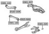 ASVA 0301-143 Control Arm-/Trailing Arm Bush